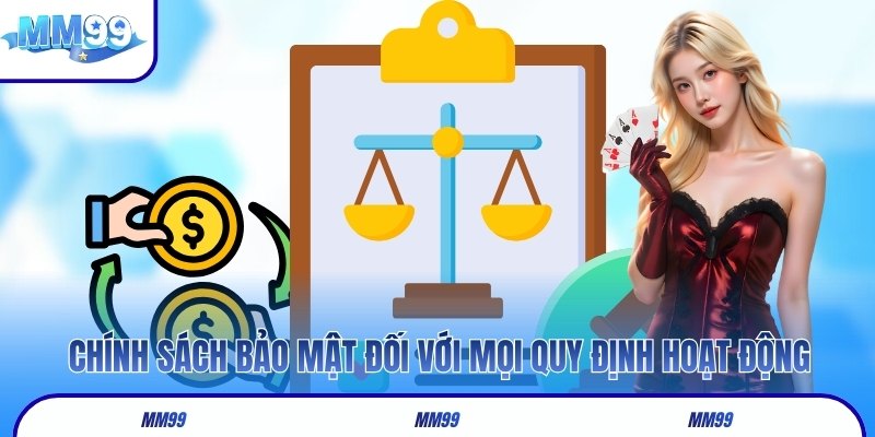 Chính sách bảo mật đối với mọi quy hoạt động